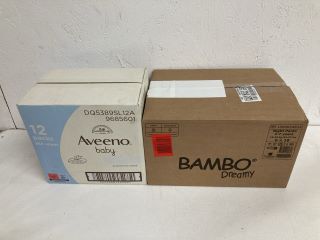 2 X ITEMS INC AVEENO BABY WIPES