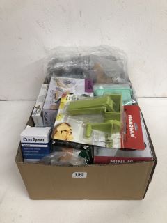 BOX OF ASSORTED ITEMS INC AUTOMATIC CAN OPENER