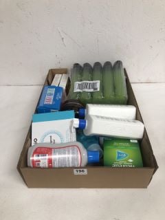 BOX OF ASSORTED ITEMS INC CERA VE MOISTURISING LOTION