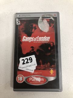 PSP GANGS OF LONDON (18+ ID MAY BE REQUIRED)