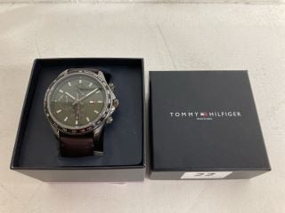 TOMMY HILFIGER TACHYMETER DESIGNER MENS WATCH