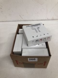 BOX OF I7S TRUE WIRELESS HEADPHONES