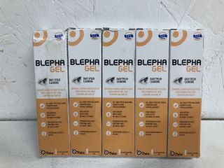 5 X BELPHA GEL DAILY EYELID CLEANSING (EXP 01/2026)