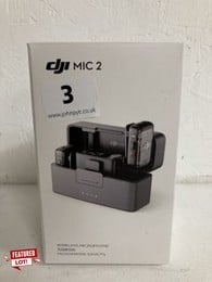 DJI MIC 2 WIRELESS MICROPHONE RRP:£308