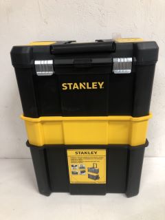 STANLEY ESSENTIAL ROLLING WORKSHOP WITH METAL LATCHES