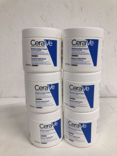 6 X CERAVE MOISTURISING CREAM 454G