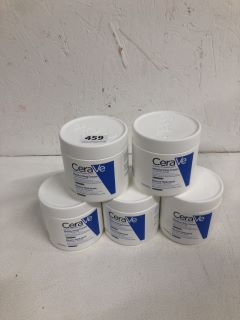 5 X CERAVE MOISTURISING CREAM 454G