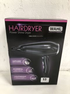 WAHL HAIRDRYER POWER SHINE DRYER