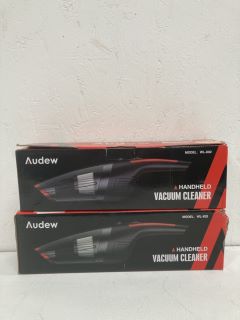 2 X AUDEW HANDHELD VACUUM CLEANER