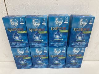 8 X SPATONE DAILY IRON SHOTS IRON-RICH WATER + VITAMIN C (BBE 08/2024)