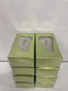 8 X REVOLUTION SKINCARE LONDON JADE HUA SHA GUA SHA JADE