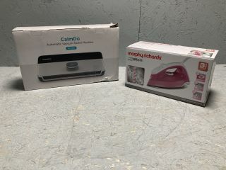 2 X ITEMS INC CALMDO AUTOMATIC VACUUM SEALER MACHINE