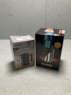 2 X ITEMS INC HOMGEEK FRENCH PRESS