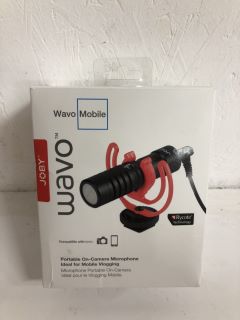 JOBY WAVO MOBILE PORTABLE ON-CAMERA MICROPHONE