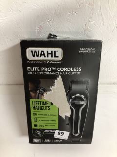 WAHL ELITE PRO CORDLESS HIGH PERFORMANCE HAIR CLIPPER