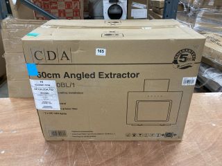 CDA 60CM ANGLED EXTRACTOR MODEL NO: EVA60BL/1