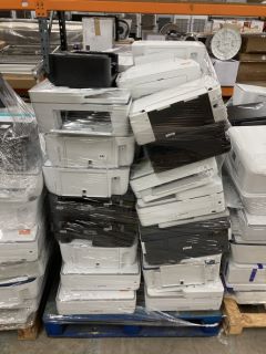 PALLET OF ASSORTED PRINTERS