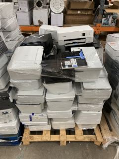 PALLET OF ASSORTED PRINTERS