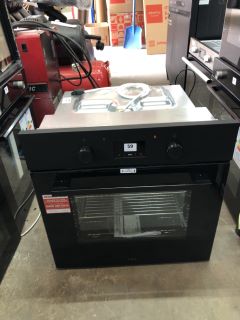 CDA BUILT-IN SINGLE ELECTRIC OVEN MODEL NO: SC030BL