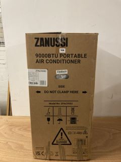 ZANUSSI 9000BTU PORTABLE AIR CONDITIONER MODEL NO: ZPAC9002