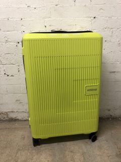 AMERICAN TOURISTER LIGHT LIME SUITCASE