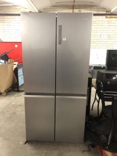 HAIER MULTI DOOR FREESTANDING FRIDGE FREEZER MODEL NO: HCR5919FOPG