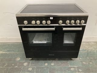 KENWOOD 90CM FREESTANDING ELECTRIC CERAMIC RANGE COOKER MODEL NO: CK418