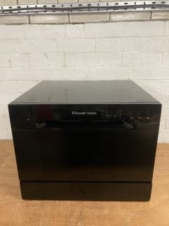 RUSSELL HOBBS TABLE TOP DISHWASHER MODEL NO: RHTTDW6B