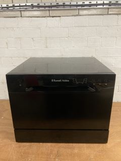 RUSSELL HOBBS TABLE TOP DISHWASHER MODEL NO: RHTTDW6S