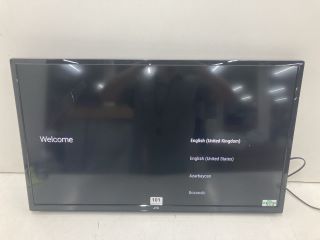 JVC 32" TV MODEL: LT-32CA120 (SCRATCH ON SCREEN, NO STAND, NO REMOTE, NO BOX)