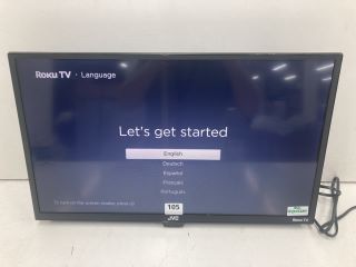 JVC 24" TV MODEL: LT-24CR230 (NO STAND, NO REMOTE, WITH BOX)