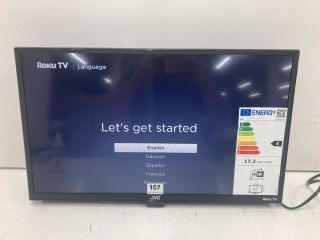 JVC 24" TV MODEL: LT-24CR230 (NO STAND, NO REMOTE, WITH BOX)