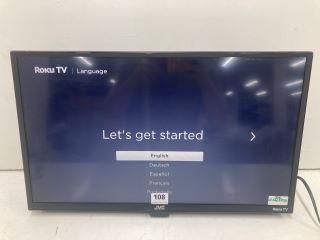 JVC 24" TV MODEL: LT-24CR230 (SCRATCH ON SCREEN, NO STAND, NO REMOTE, WITH BOX)