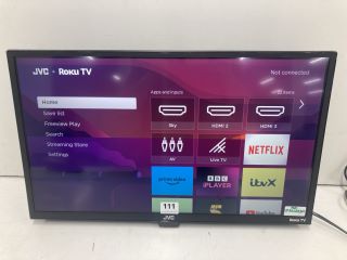 JVC 24" TV MODEL: LT-24CR230 (NO STAND, NO REMOTE, NO BOX)