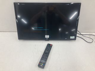 JVC 24" TV MODEL: LT-24C490 (NO STAND, WITH REMOTE, WITH BOX)