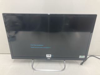 JVC 24" TV MODEL: LT-24C490 (WITH STAND, WITH REMOTE, WITH BOX)