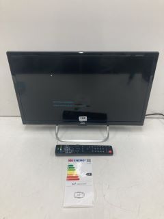 JVC 24" TV MODEL: LT-24C490 (WITH STAND, WITH REMOTE, NO BOX)