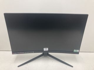 MSI 24" MONITOR MODEL: G24C4 (SMASHED SCREEN, WITH STAND, NO BOX)