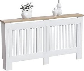 2 X UNHO WHITE CABINET RADIATOR COVERS