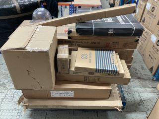 LARGE PALLET OF FLAT PACK FURNITURE ITEMS