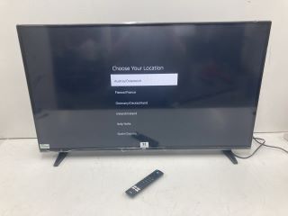 JVC 40" TV MODEL: LT-40CF330 (WITH STAND, WITH REMOTE, NO BOX)