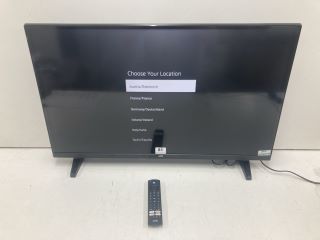 JVC 32" TV MODEL: LT-32CF230 (WITH STAND, WITH REMOTE, WITH BOX)