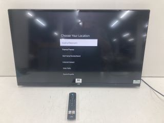 JVC 32" TV MODEL: LT-32CF230 (WITH STAND, WITH REMOTE, WITH BOX)