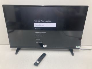 JVC 32" TV MODEL: LT-32CF230 (WITH STAND, WITH REMOTE, WITH BOX)