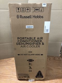 RUSSELL HOBBS PORTABLE AIR CONDITIONER, DEHUMIDIFIER & AIR COOLER