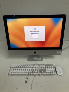 APPLE IMAC A2116 INTEL CORE I5 WITH KEYBOARD AND MOUSE