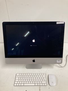 APPLE IMAC A1418 INTEL CORE I5 WITH KEYBOARD AND MOUSE (DAMAGED)