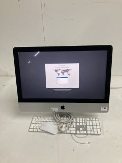 APPLE IMAC A2116 INTEL CORE I5 WITH KEYBOARD AND MOUSE (DAMAGED)