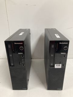 2 X LENOVO THINKCENTRE E73