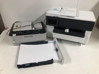 2 X PRINTERS INC CANON & HP